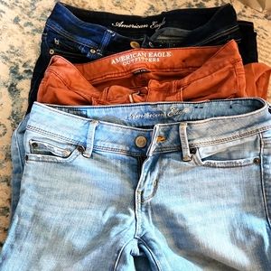 Bundle of 3 American Eagle jeans